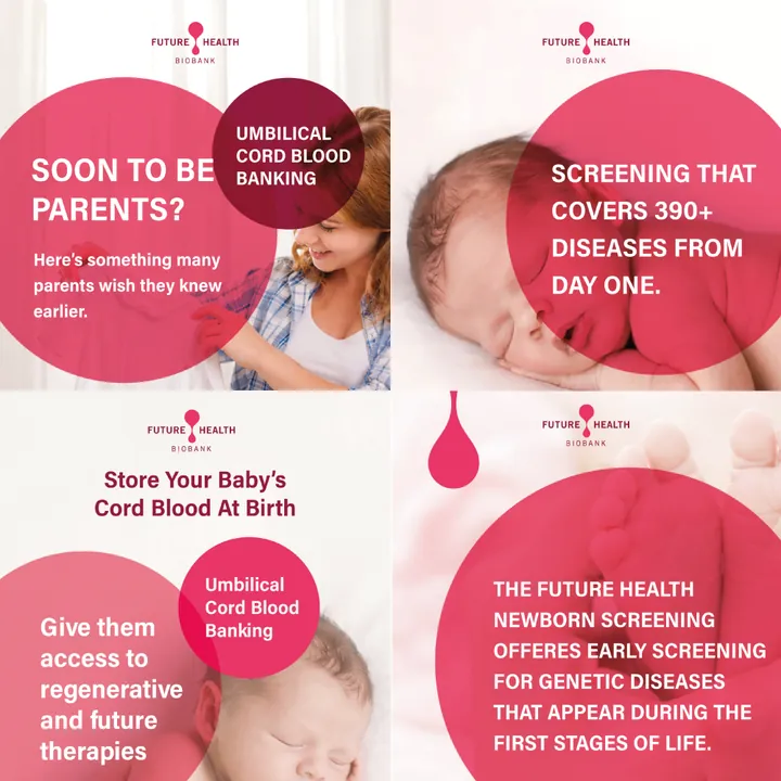 Future Health Biobank social media posts